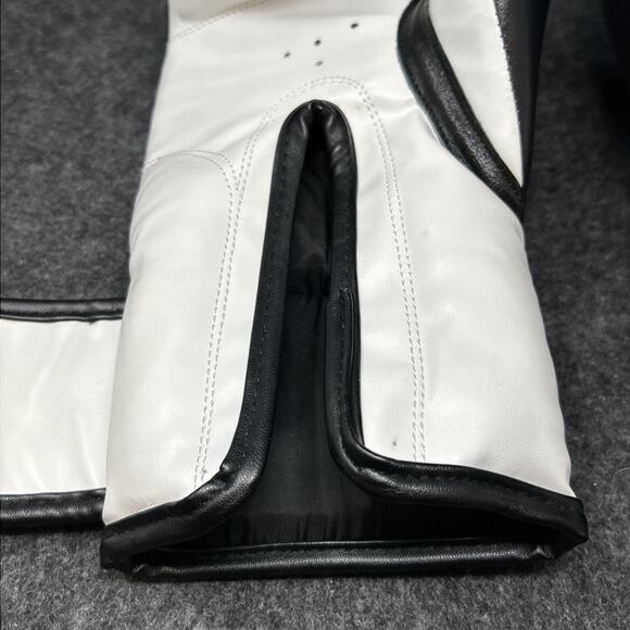 Revgear Boxing Gloves 12-OZ Pro Training Durable Black White - Picture 10 of 13